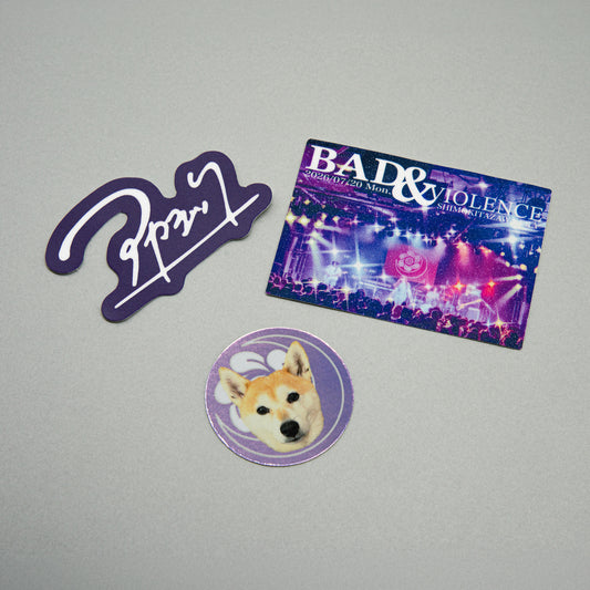 アカシック / "BAD &VIOLENCE" "SWEET &VACATION" Sticker Set