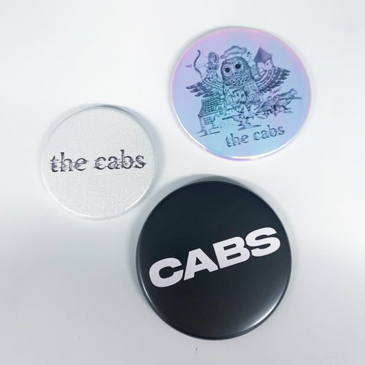 the cabs / Can badge Set