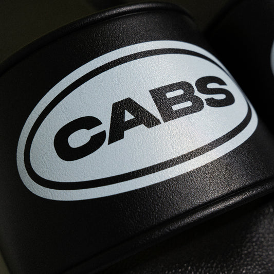 the cabs / “CABS” Slide Sandals
