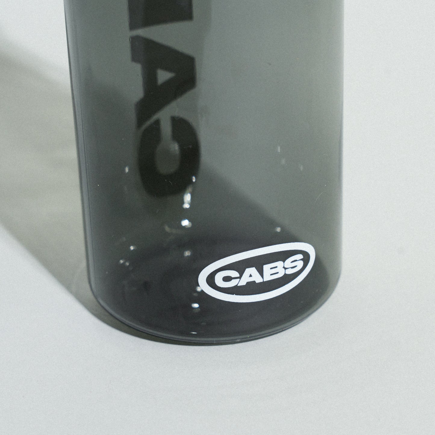 the cabs / “CABS” Clear Bottle