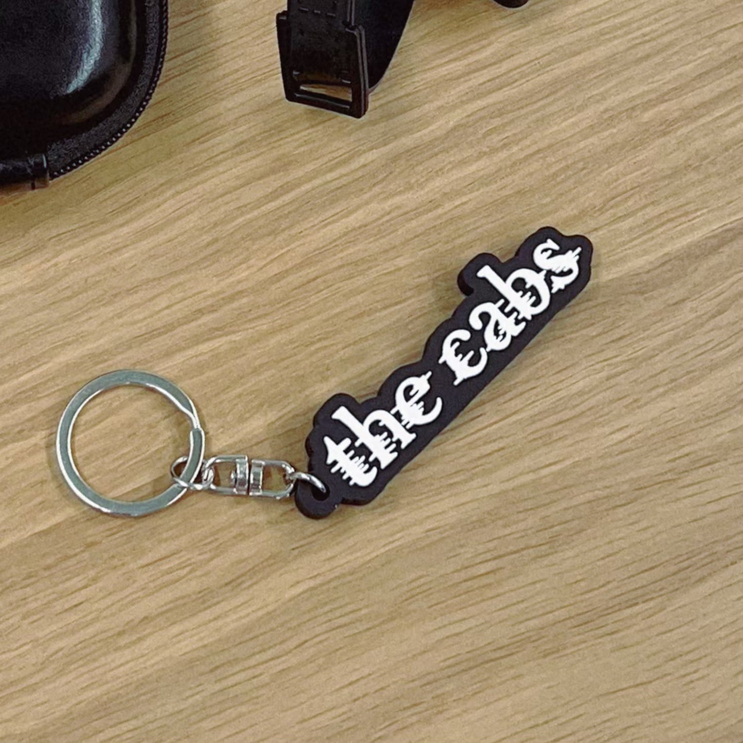 the cabs / LOGO Rubber keychain