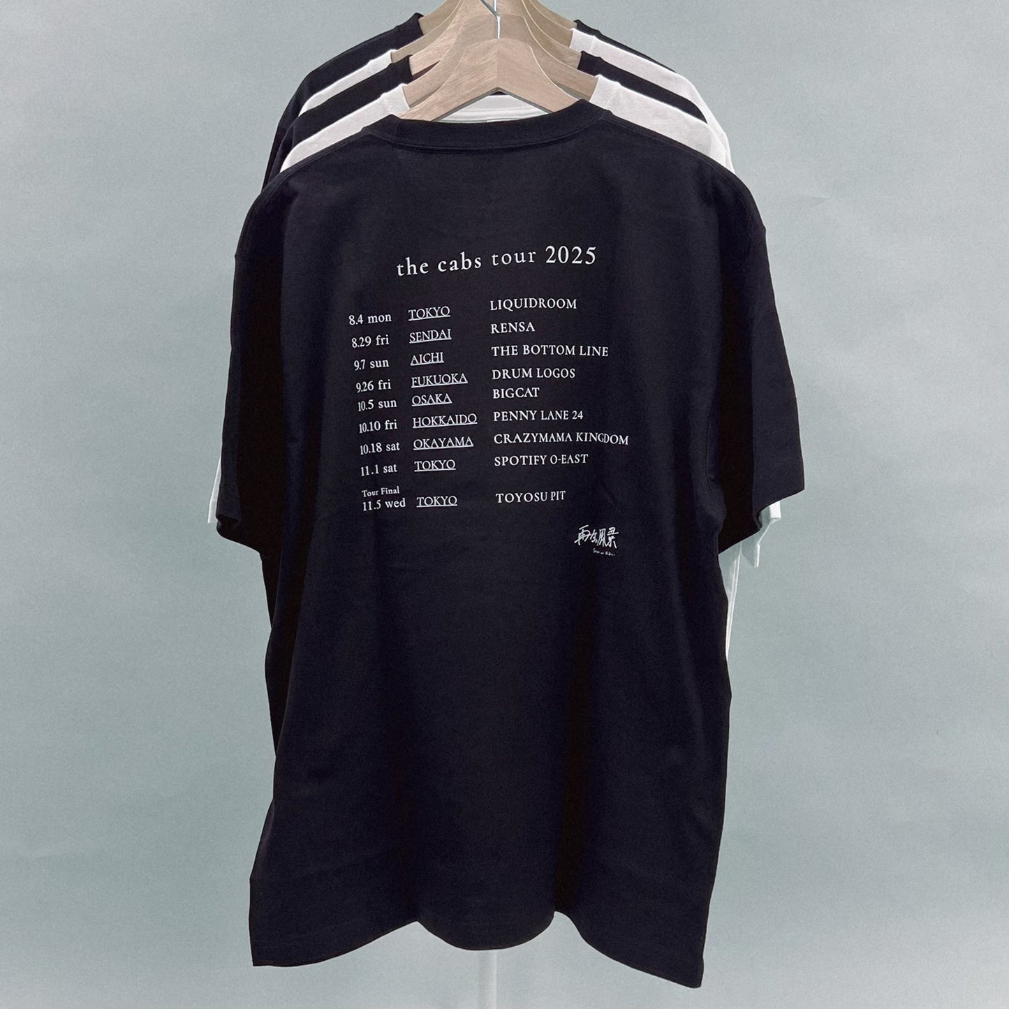 the cabs / “再生の風景” TOUR T-Shirt