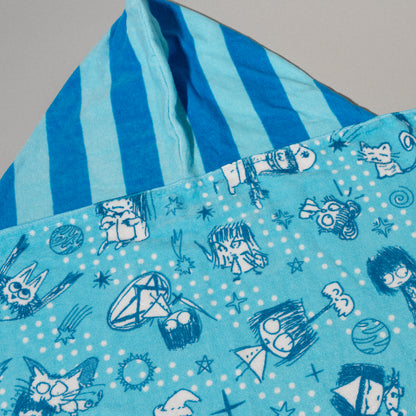 神聖かまってちゃん / All-Over Print Hooded Face Towel