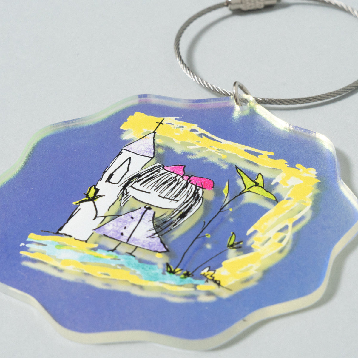 神聖かまってちゃん / Big Acrylic Keychain