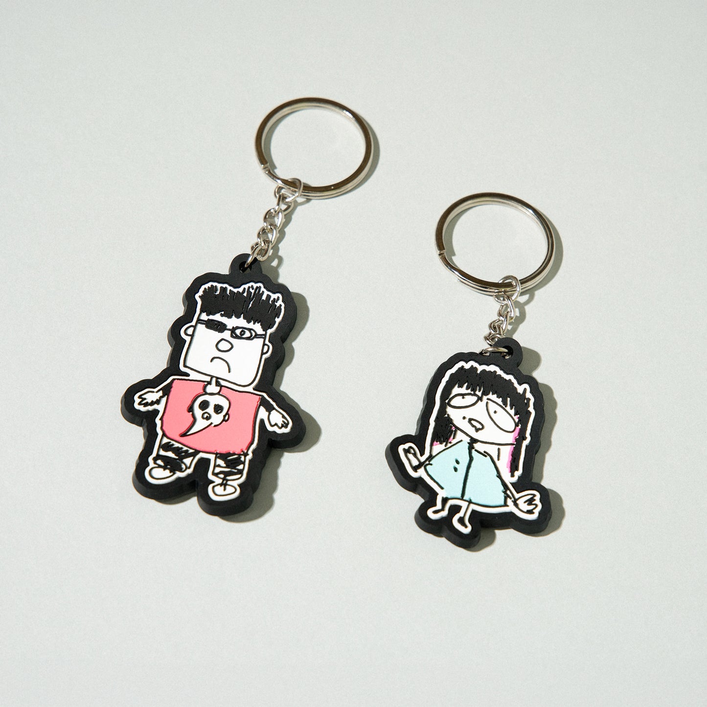 神聖かまってちゃん / Member Illustration Rubber keychain
