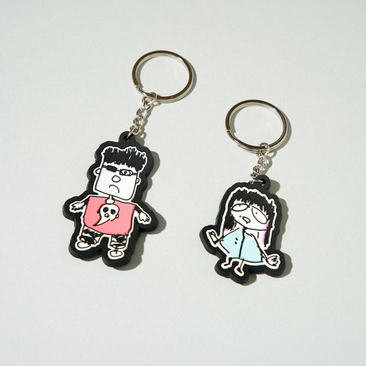 神聖かまってちゃん / Member Illustration Rubber keychain
