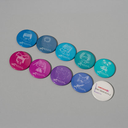 神聖かまってちゃん / "Net Generation. '26" Random Glitter Button Badge