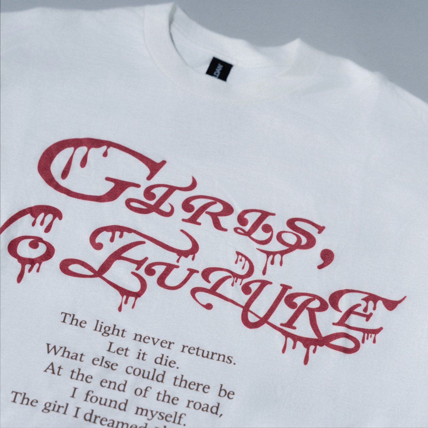 アカシック / "GIRLS,NO FUTURE" Full Color T-Shirt
