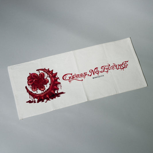 アカシック / "GIRLS,NO FUTURE" Face Towel