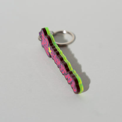 超☆社会的サンダル / 「全部流し込んで。」"超☆" 3D Acrylic Key Chain