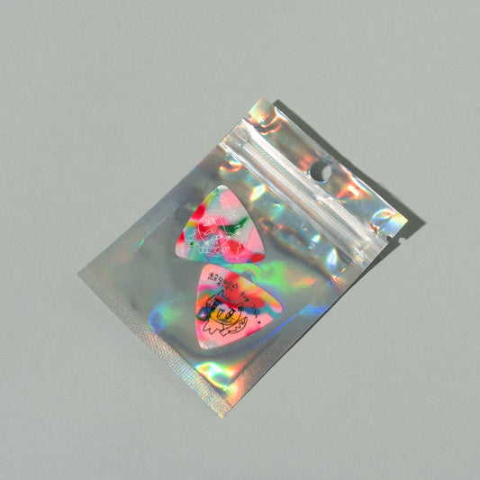 超☆社会的サンダル / 「月でも宇宙でも愛に行くから」"超☆" Guitar Pick Set