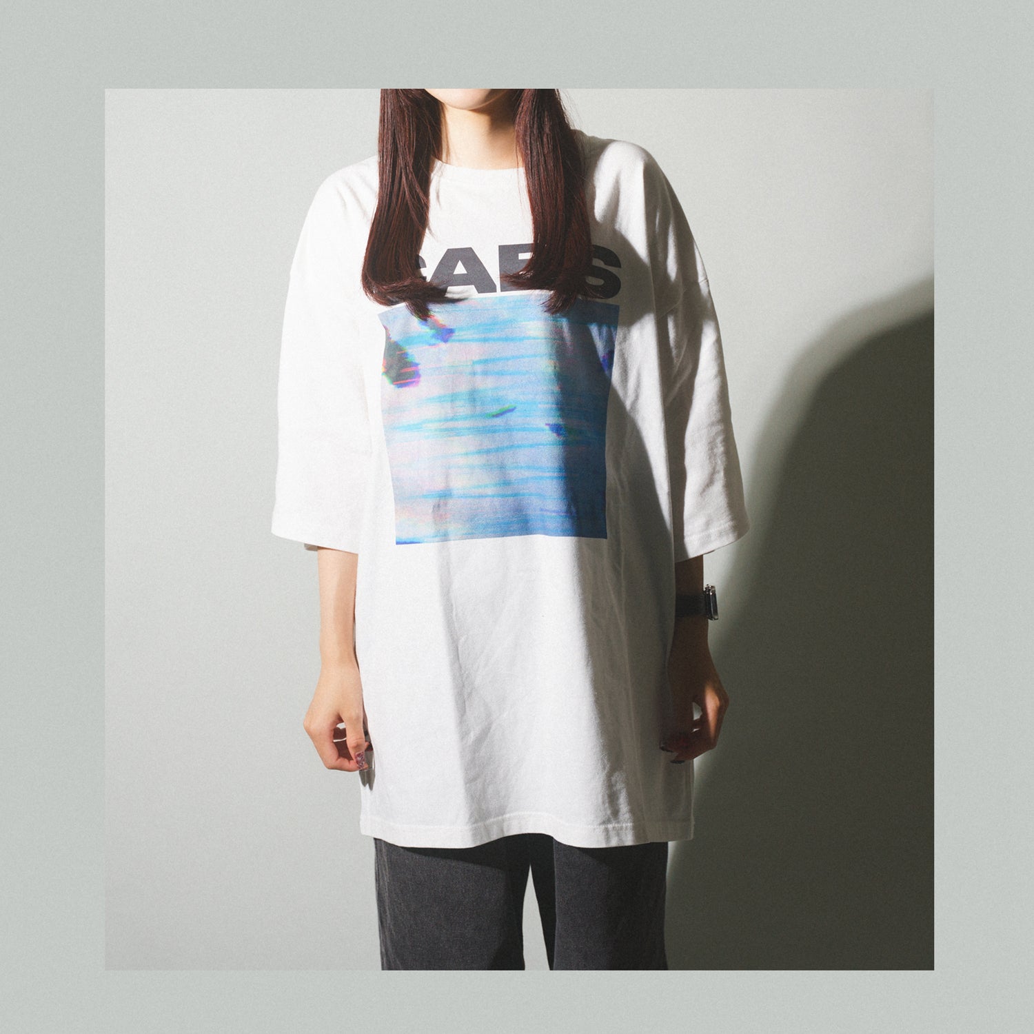 the cabs ロゴTシャツ ホワイト XL the cabs / “CABS” BIG T-Shirt – PM Direct