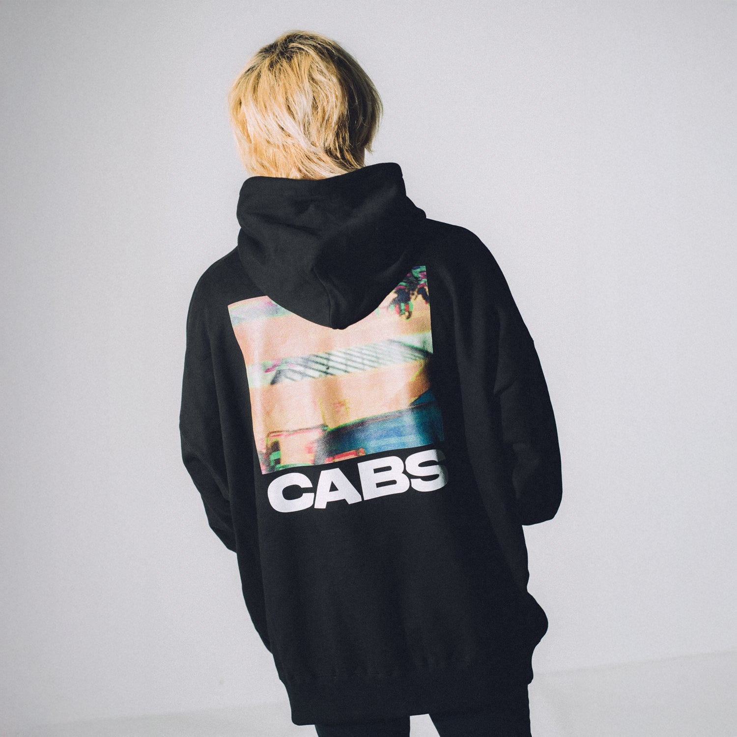 the cabs CABS BIG Hoodie パーカー　黒 the cabs / “CABS” BIG Hoodie – PM Direct