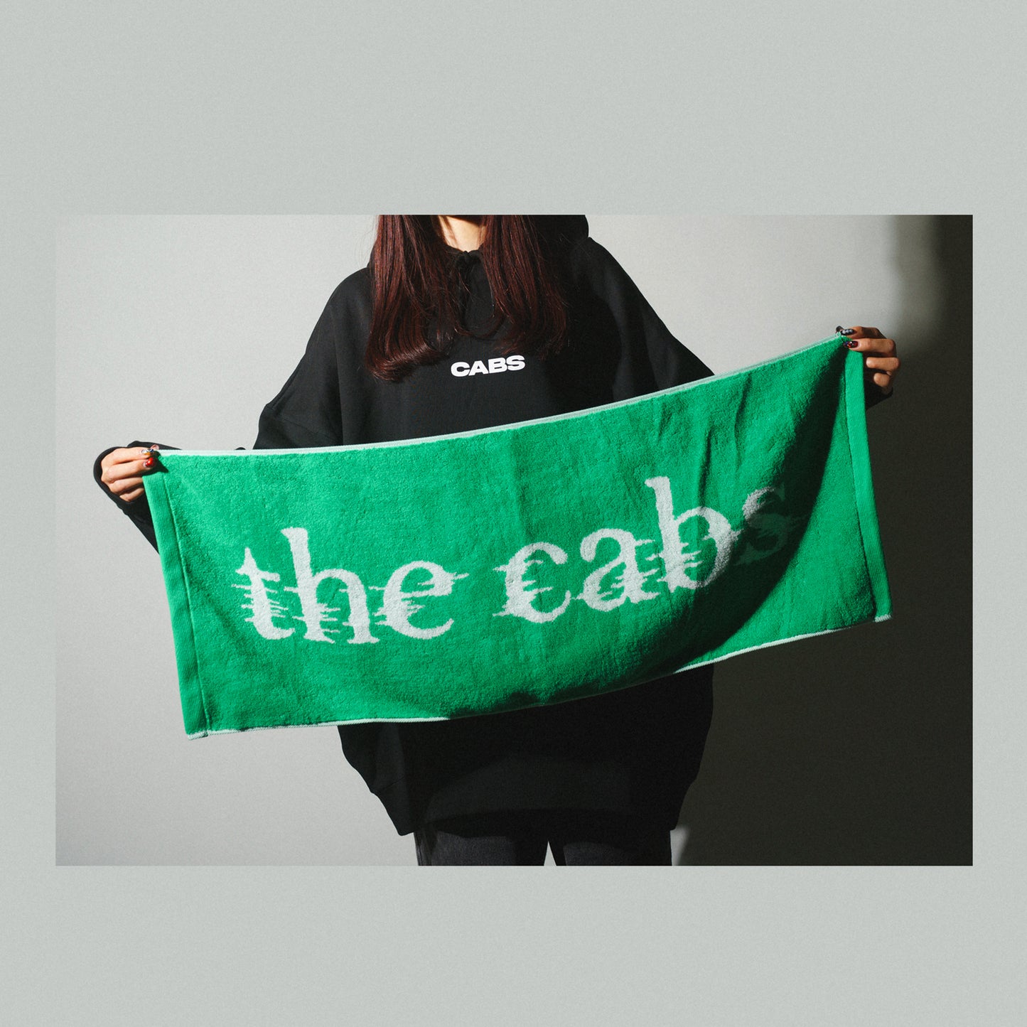 the cabs / LOGO Jacquard Face Towel