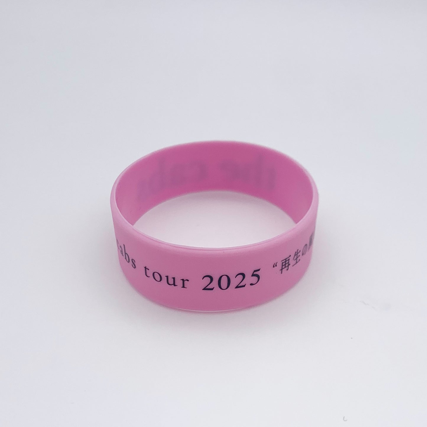 the cabs / “Landscape of Regeneration” TOUR Rubber wristband