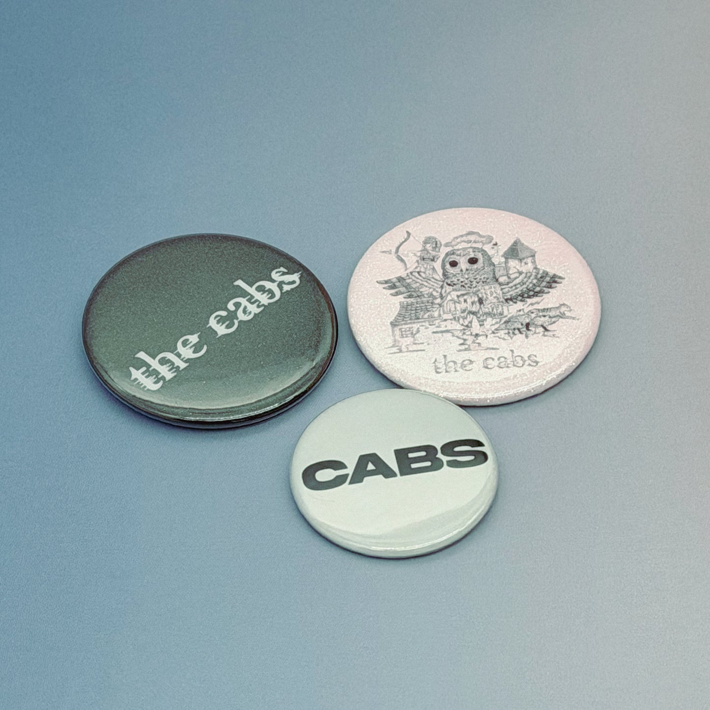 the cabs / Can badge Set .002