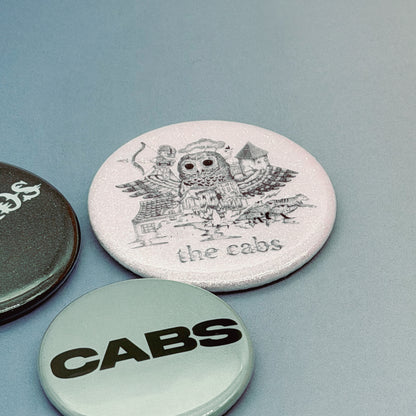 the cabs / Can badge Set .002