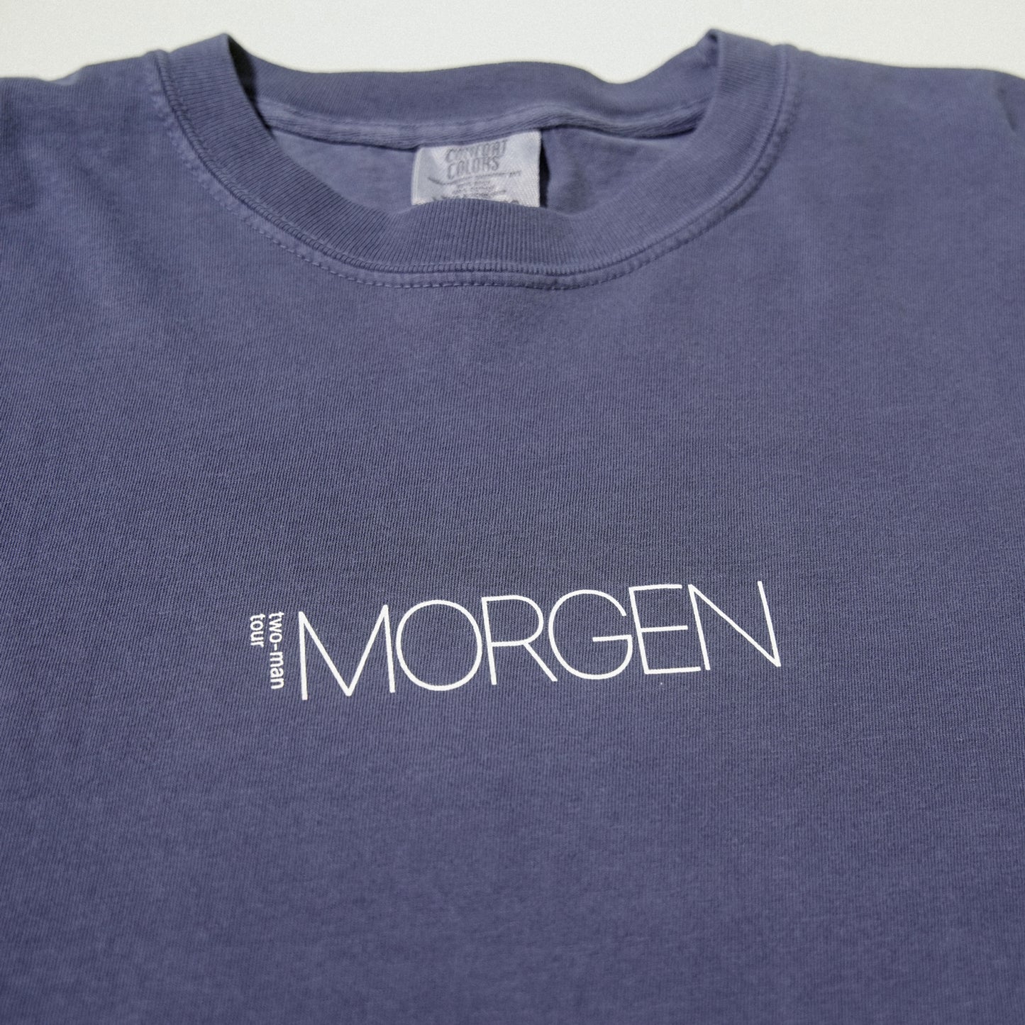 the cabs / “MORGEN” TOUR Garment-Dyed Long Sleeve T-Shirt