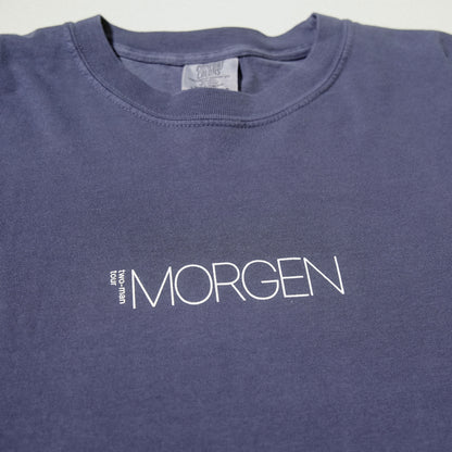 the cabs / “MORGEN” TOUR Garment-Dyed Long Sleeve T-Shirt