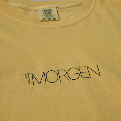 the cabs / “MORGEN” TOUR Garment-Dyed Long Sleeve T-Shirt