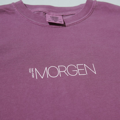the cabs / “MORGEN” TOUR Garment-Dyed Long Sleeve T-Shirt