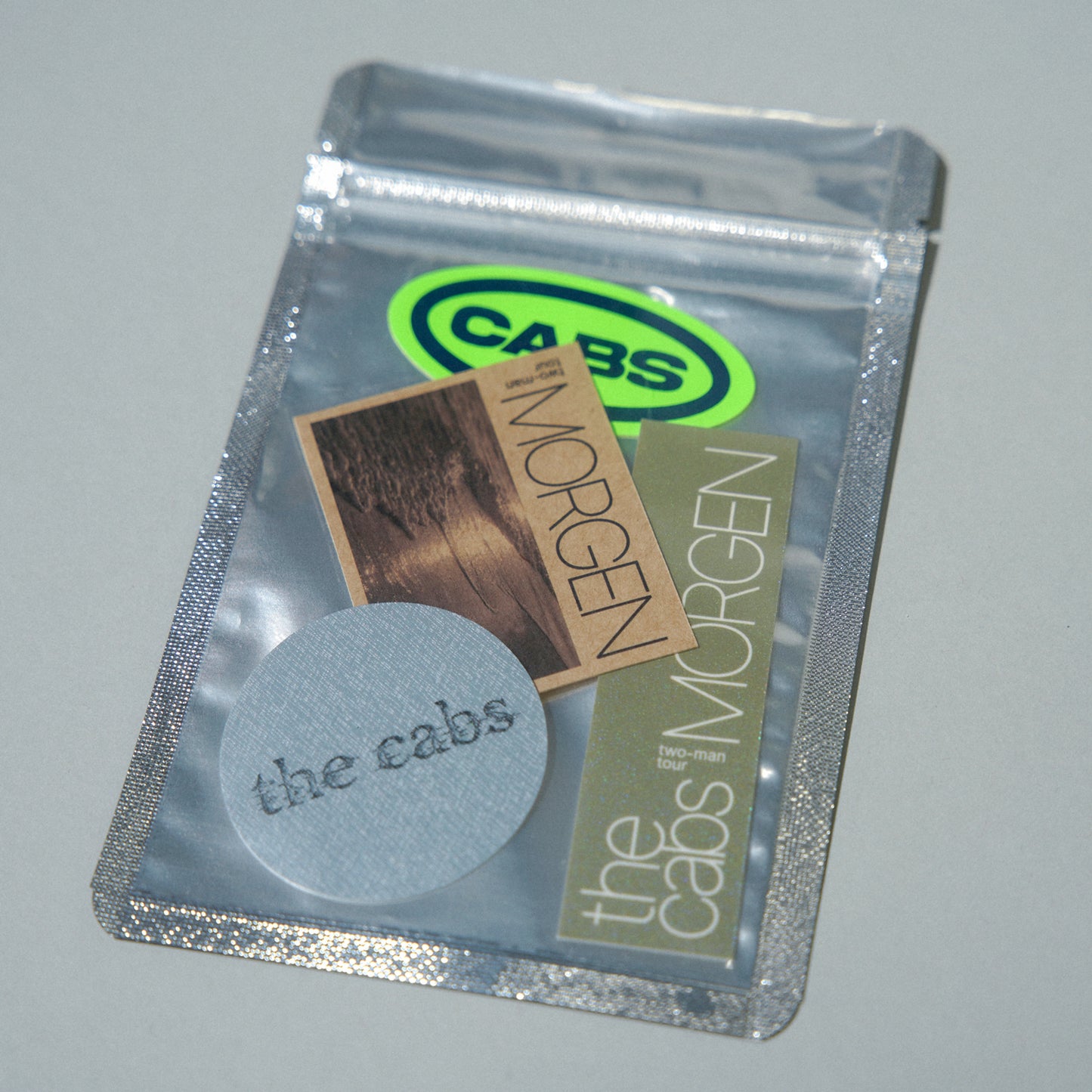 the cabs / “MORGEN” TOUR Sticker Set