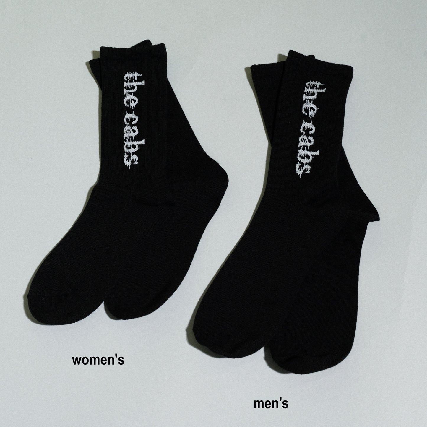 the cabs / Logo Jacquard Rib Socks