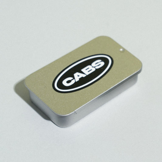 the cabs / “CABS” Slide Tin Case