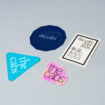 the cabs / TOUR Sticker Set