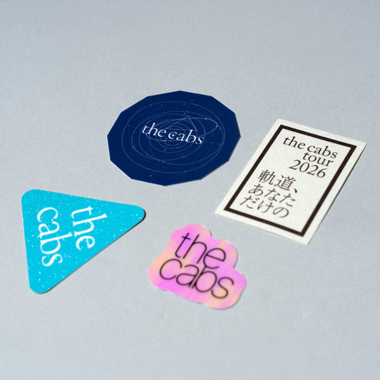 the cabs / TOUR Sticker Set
