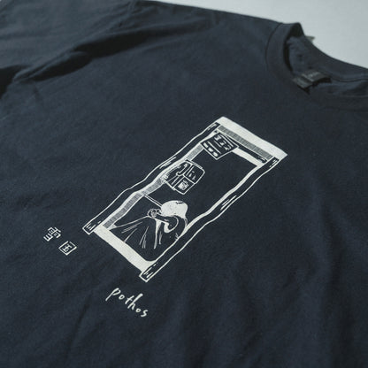 雪国 / pothos T-shirt