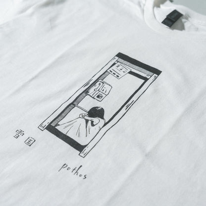 雪国 / pothos T-shirt