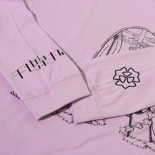 千也茶丸 / 【千也茶丸 Acoustic Tour 2024 "手紙"】Long Sleeve T-Shirt