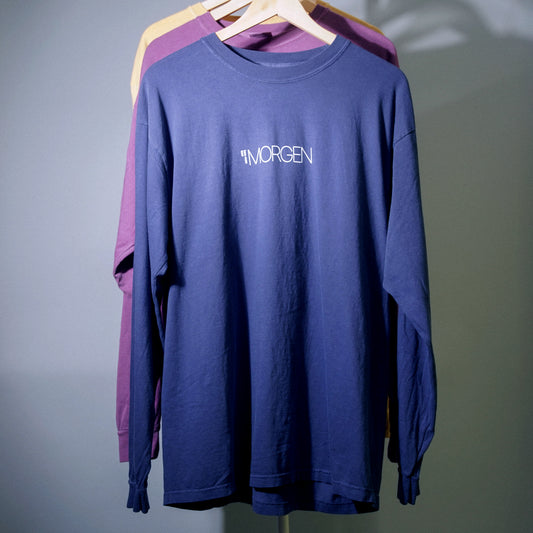 the cabs / “MORGEN” TOUR Garment-Dyed Long Sleeve T-Shirt