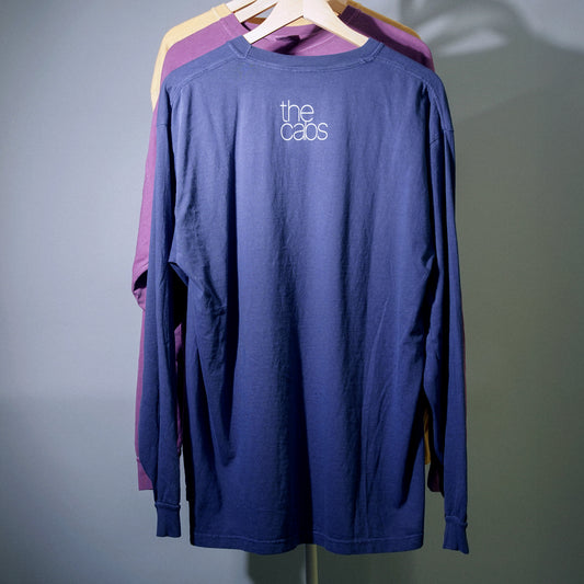 the cabs / “MORGEN” TOUR Garment-Dyed Long Sleeve T-Shirt