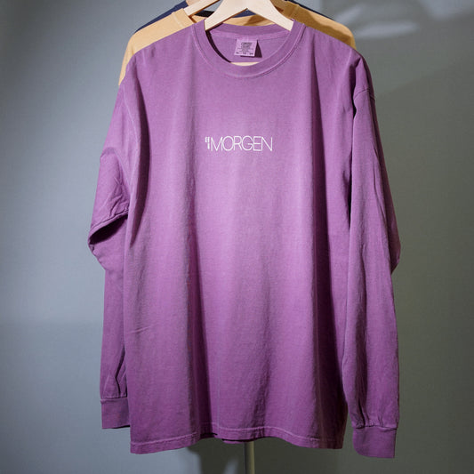 the cabs / “MORGEN” TOUR Garment-Dyed Long Sleeve T-Shirt