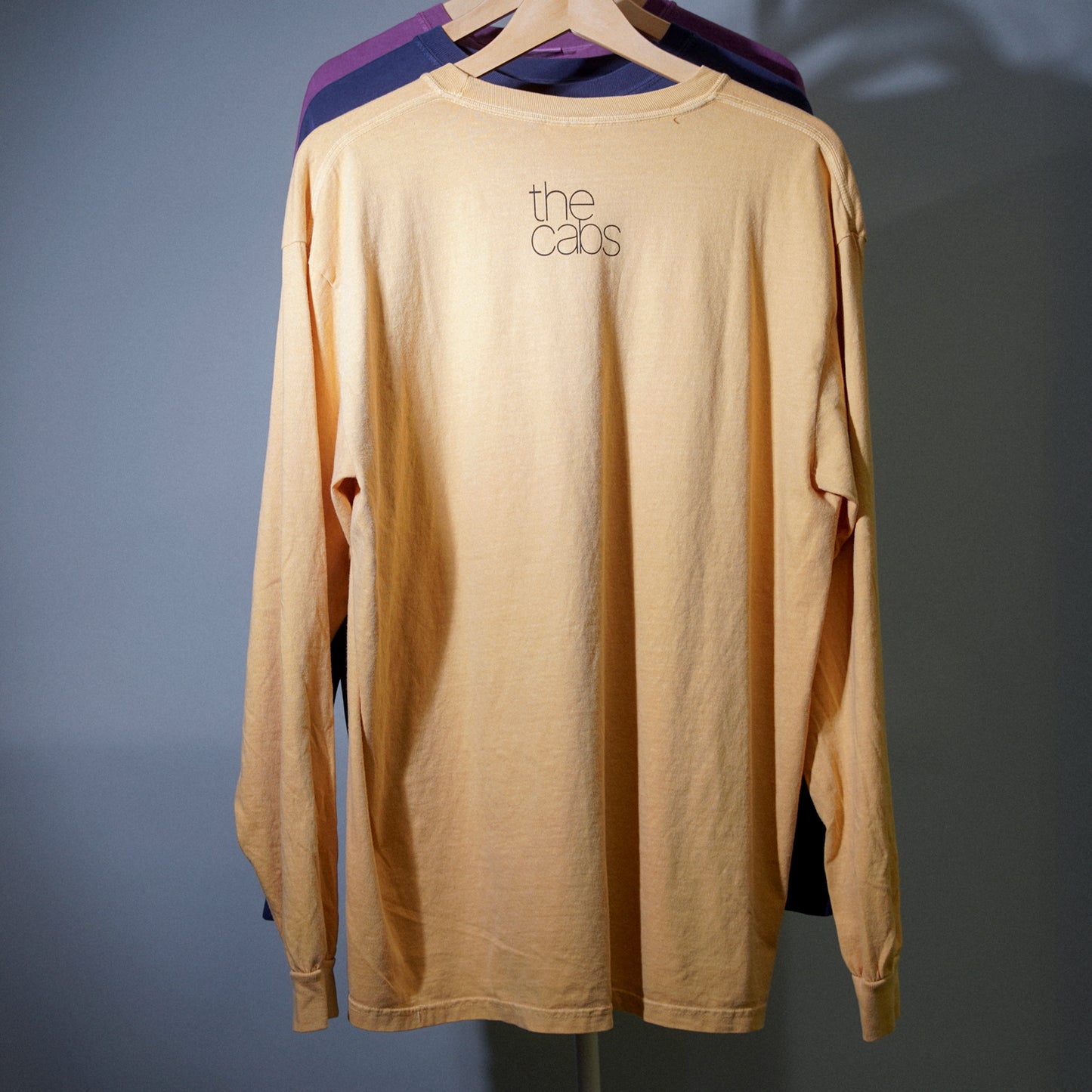 the cabs / “MORGEN” TOUR Garment-Dyed Long Sleeve T-Shirt