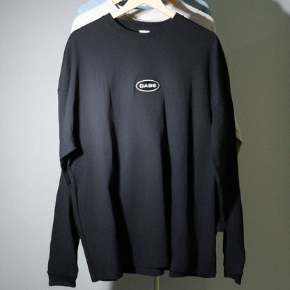 the cabs / Embroidered Patch BIG Long Sleeve T-Shirt