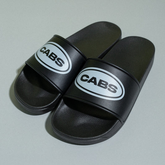 the cabs / “CABS” Slide Sandals