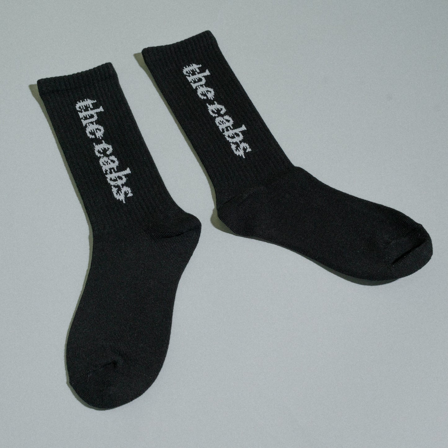 the cabs / Logo Jacquard Rib Socks