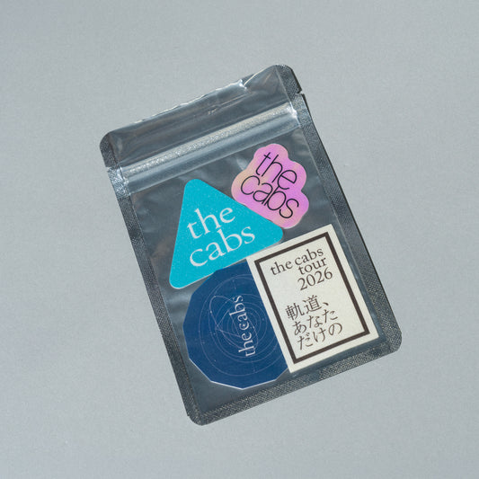 the cabs / TOUR Sticker Set